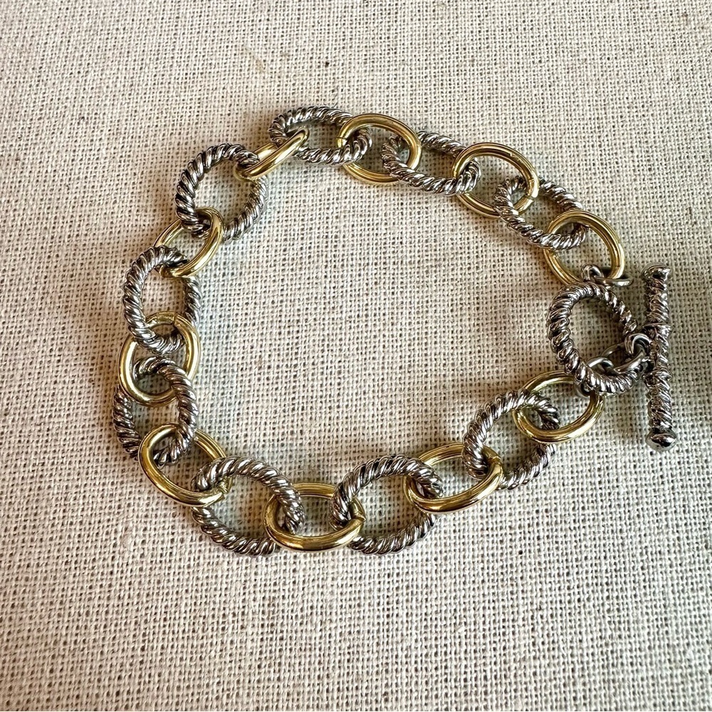 Designer-inspired two tone Bracelet